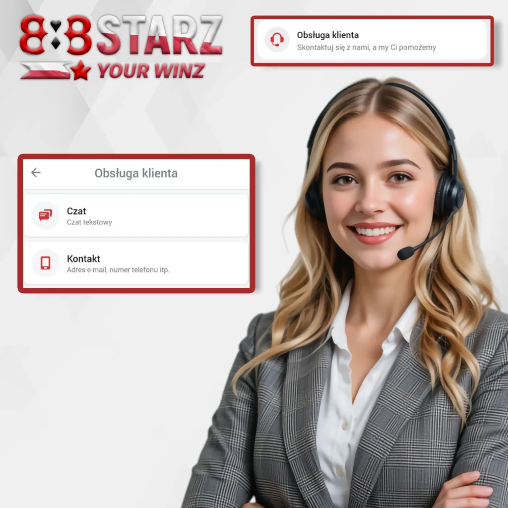 Wsparcie kasyna 24/7